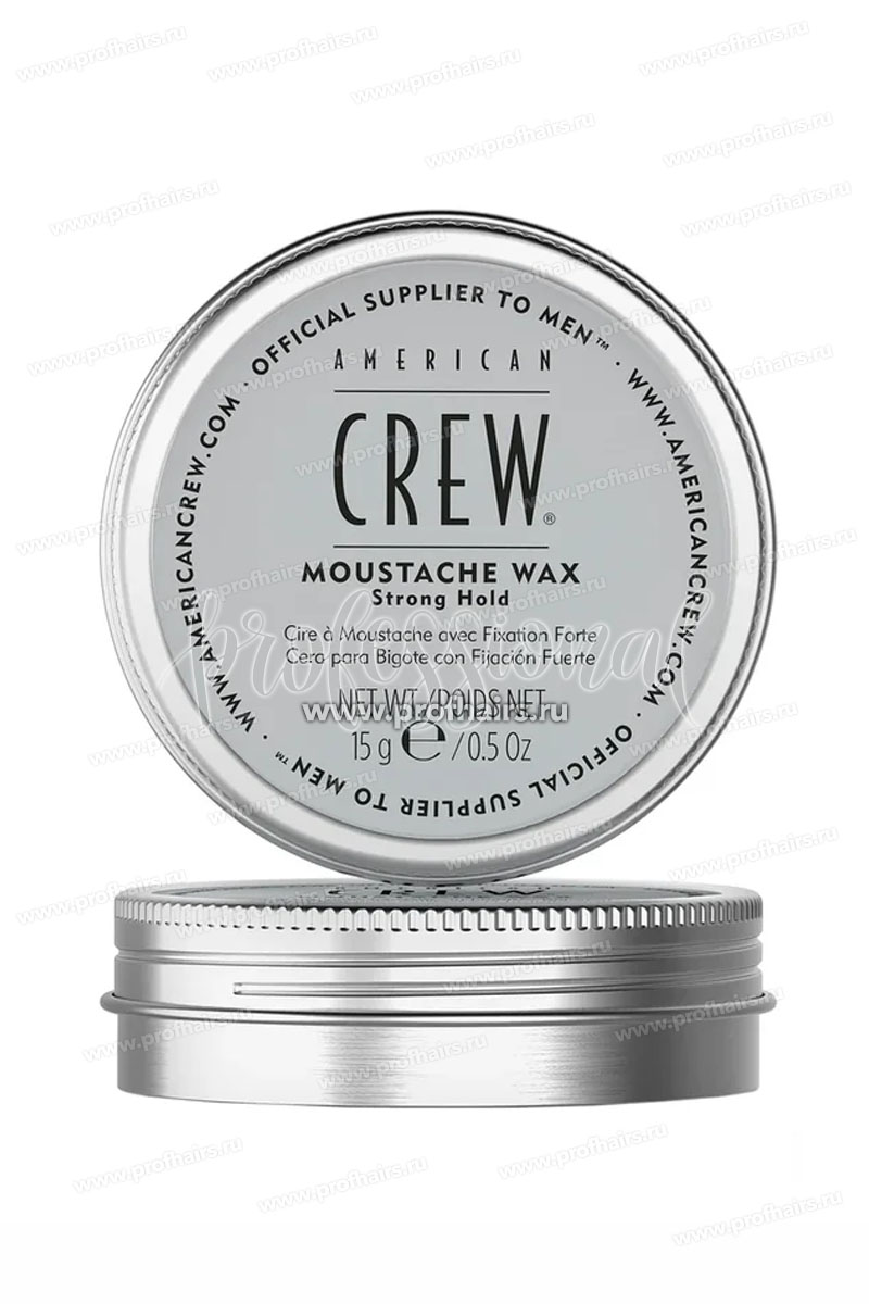 American Crew Mustache Wax Стойкий воск для усов сильной фиксации для укладки и питания волос на лице 15 гр.