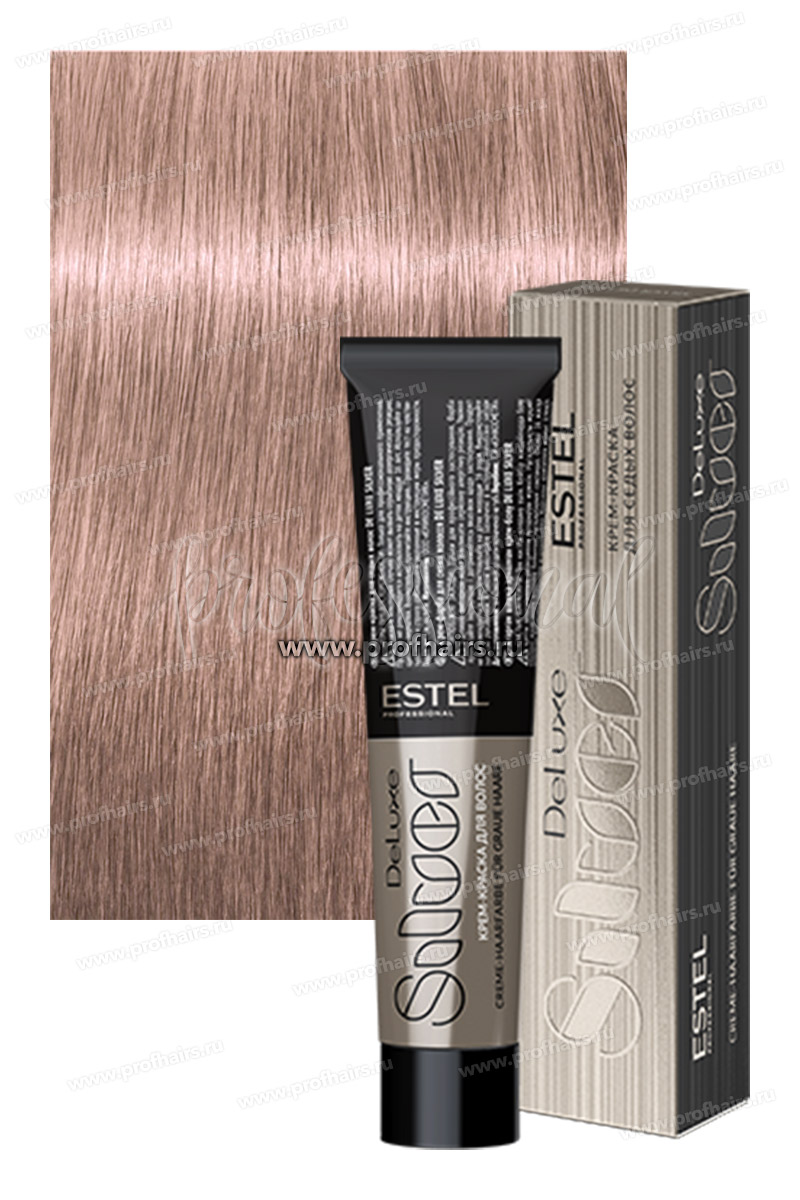 Estel De Luxe Silver 9/65 Блондин фиолетово-красный  Крем-краска для седых волос 60 мл.