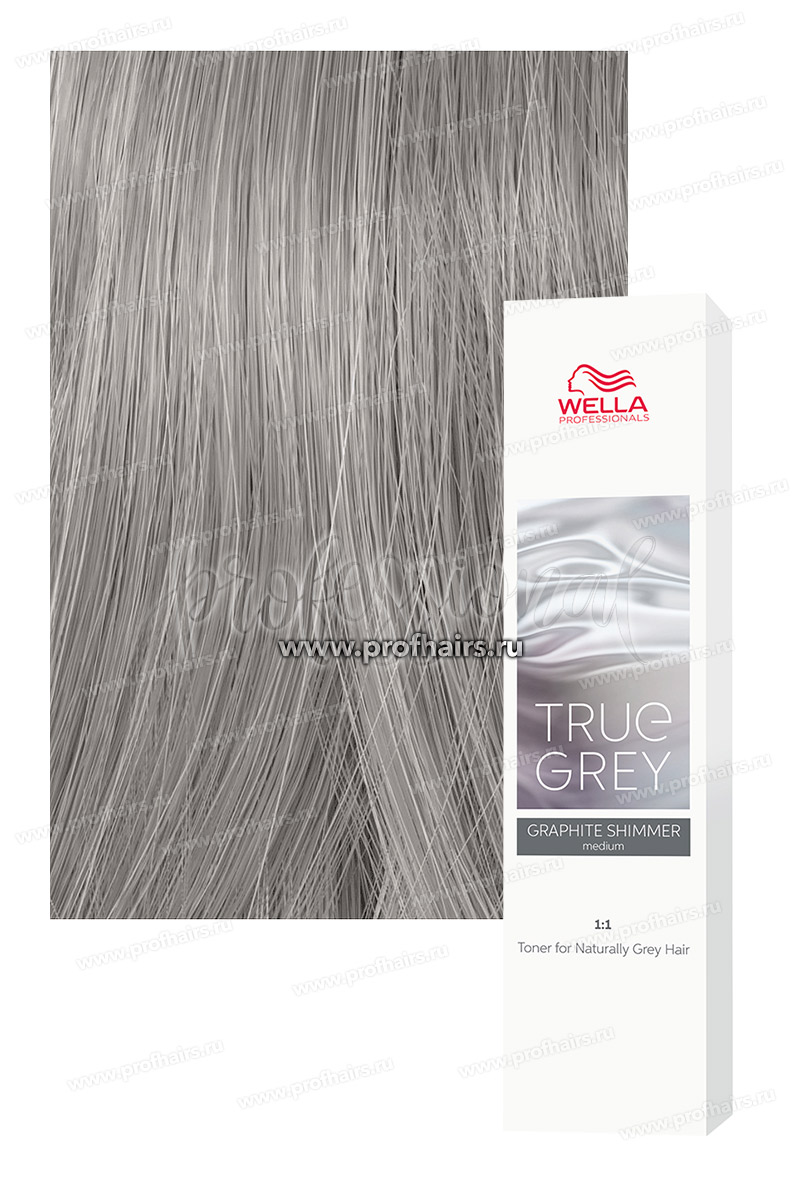 Wella True Grey Graphite Shimmer Medium тонер 60 мл.