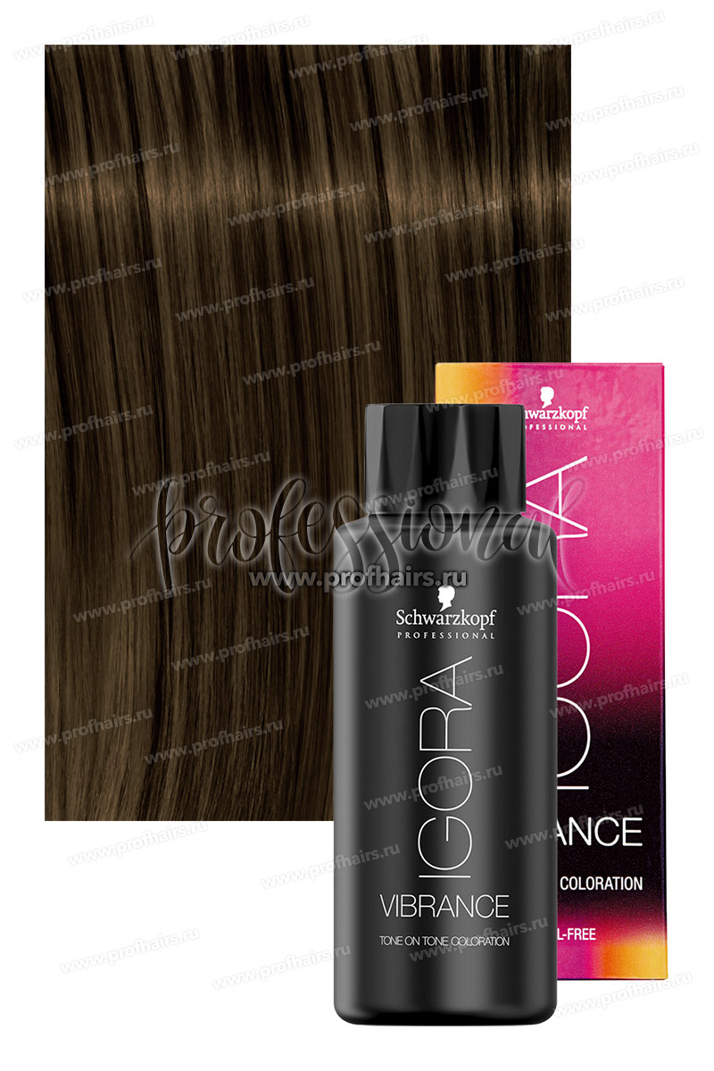 Schwarzkopf Igora Vibrance 5-5 Светлый коричневый золотистый