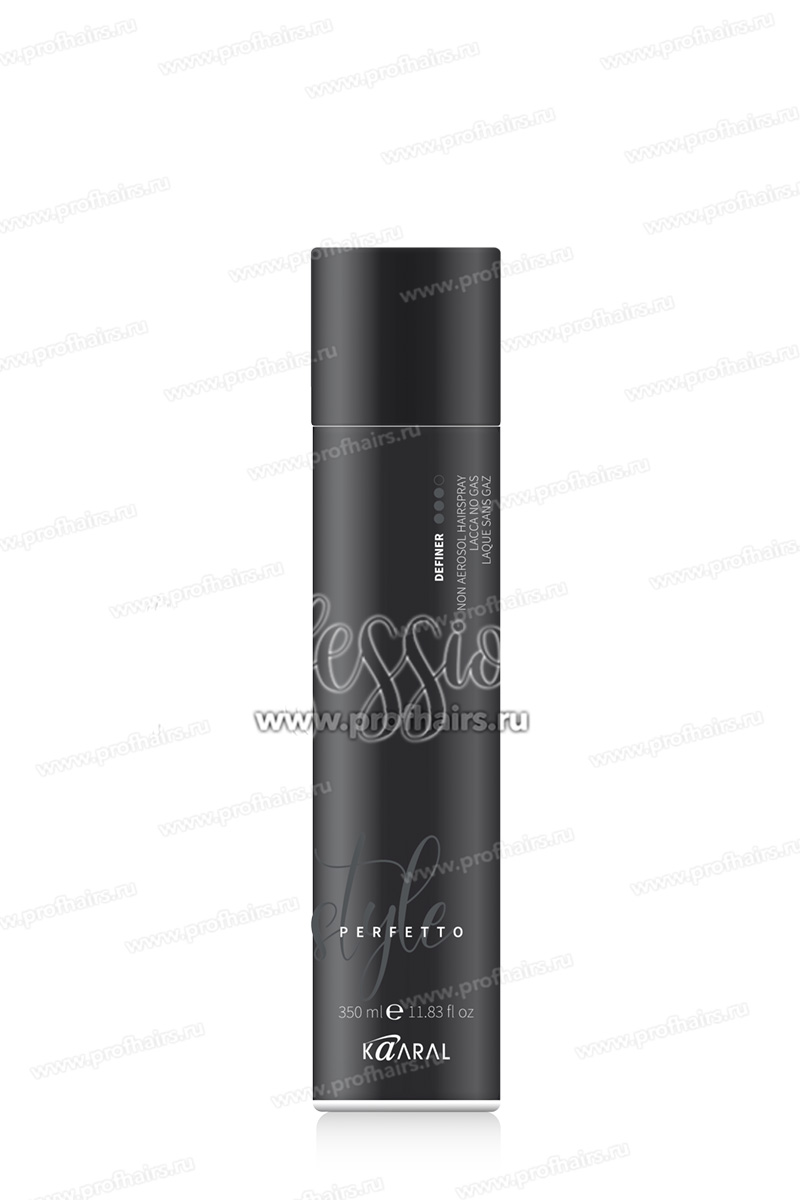 Kaaral Style Perfetto Definer Extra Strong Hold Working No Aerosol Spray  Лак без газа экстрасильной фиксации 350 мл.