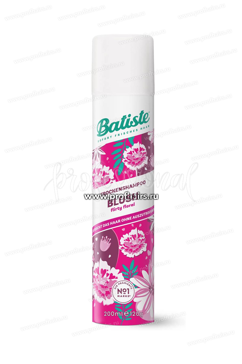 Batiste Dry Shampoo Blush Сухой шампунь с цветочным ароматом 200 мл.