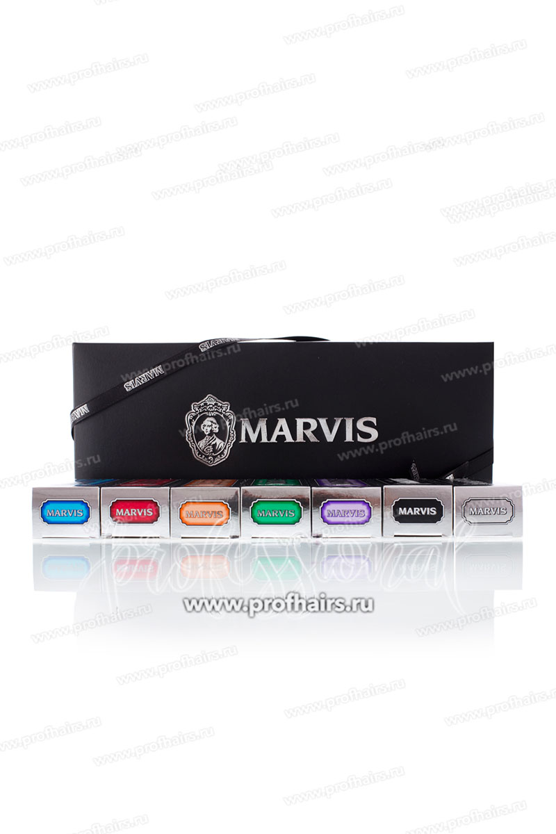 Marvis Зубная паста Smokers Whitening Mint Мята Антитабак 85 мл.