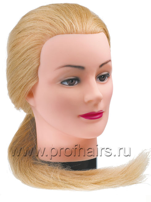 M-4151XL-408 Голова учебная 50-60 см, натуральные волосы