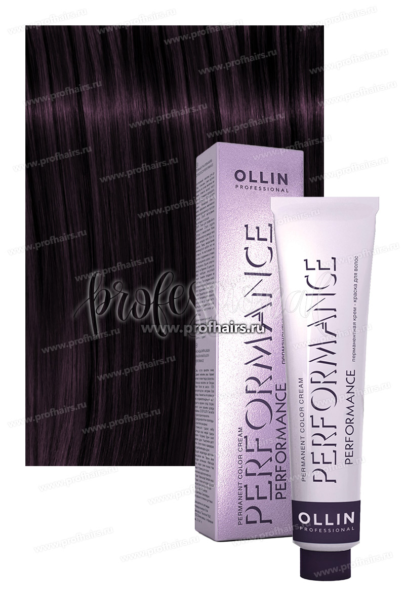 Ollin Performance 2/22 Чёрный фиолетовый 60 мл.
