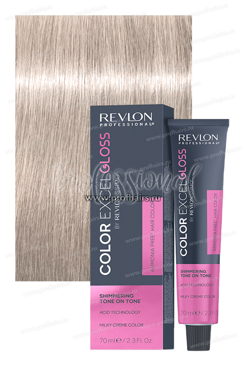 Revlon Color Excel Gloss .123 Кислотный краситель тон в тон Нюдовый сатин 70 мл.