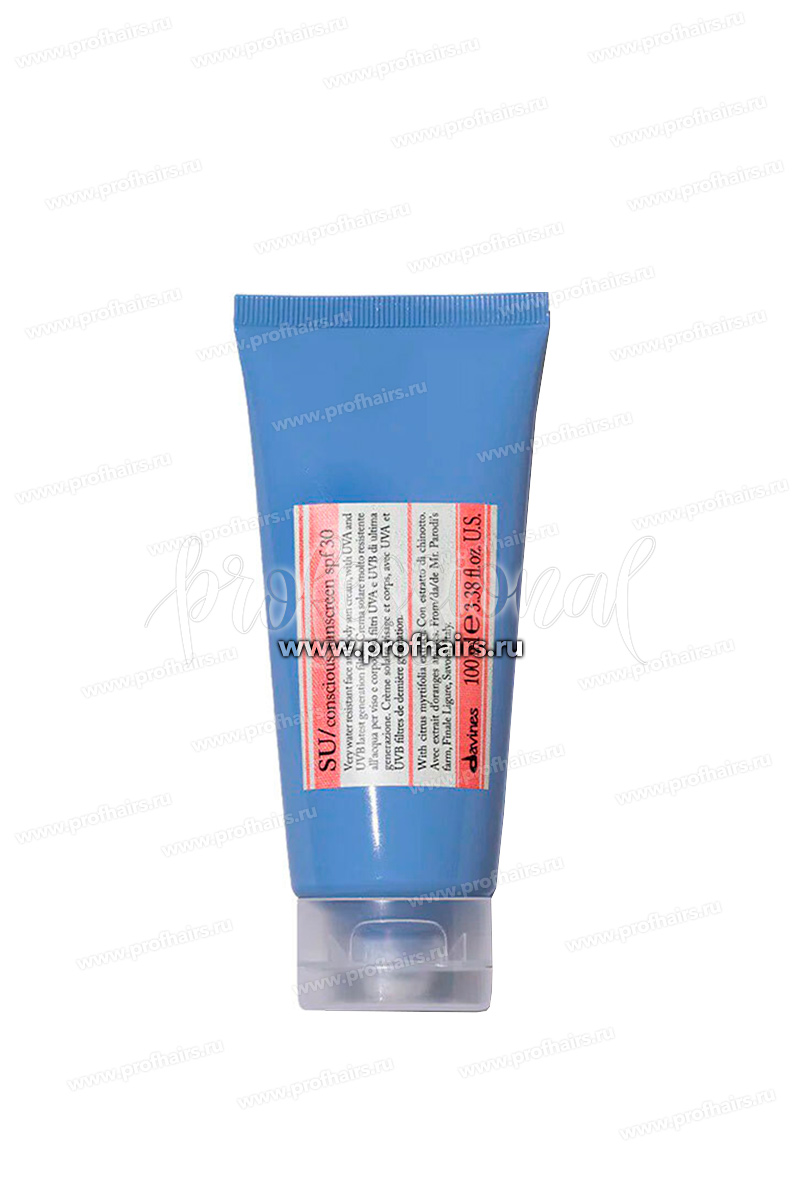 Davines SU/Солнцезащитный крем с SPF30 100 мл.