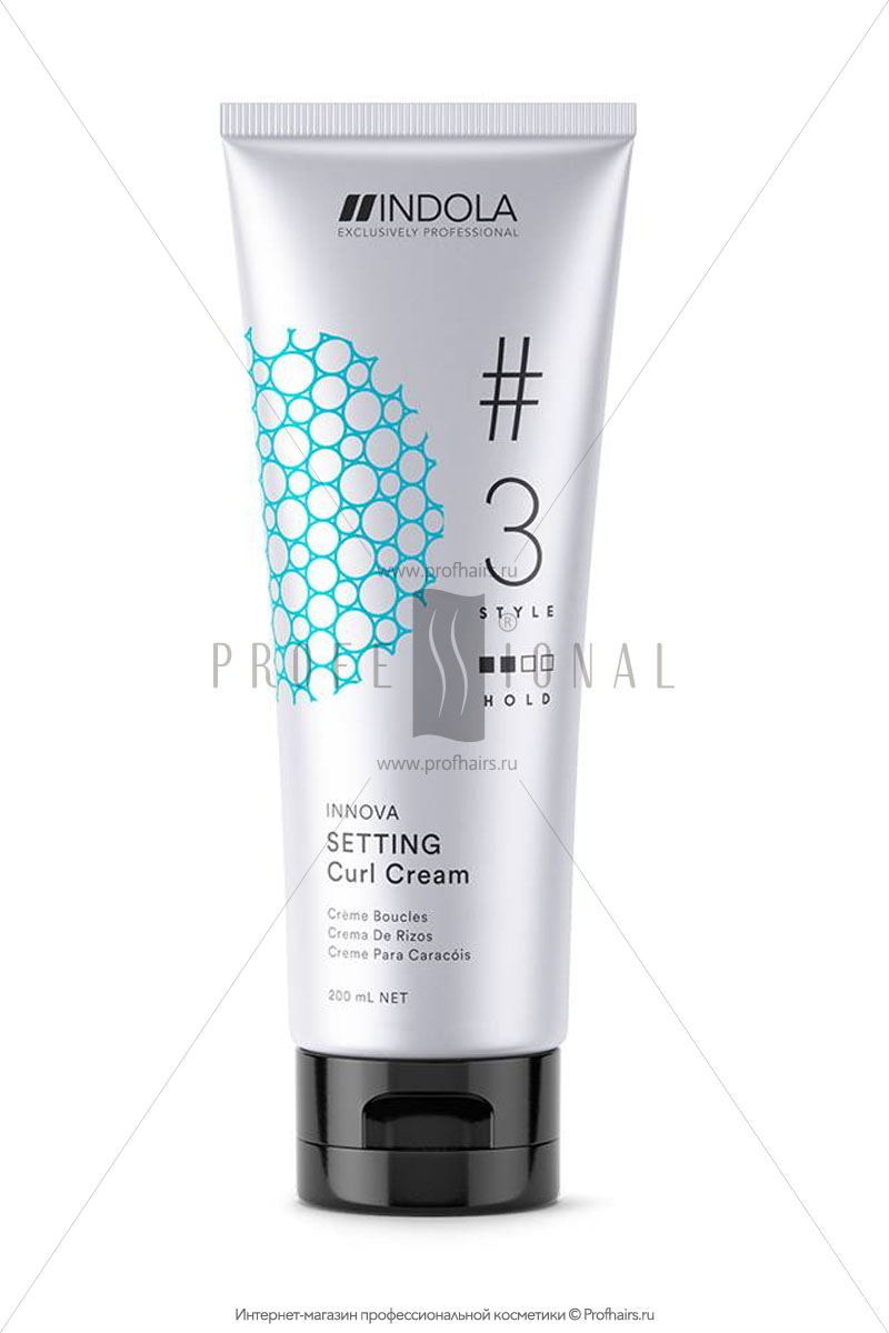 Indola Setting Curl Cream Крем для волос для создания локонов 200 мл.