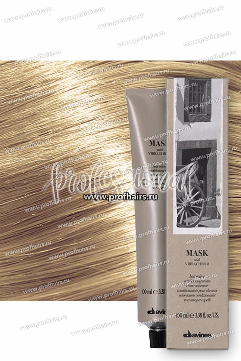 Davines Mask with Vibrachrom Перманентная крем-краска для волос 10,0 Самый светлый блонд 100 мл.