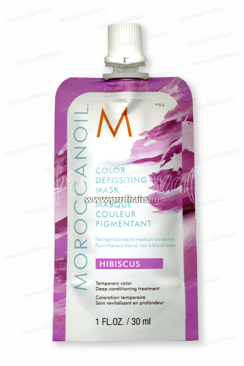 MoroccanOil Color Depositing Mask Hibiscus Тонирующая маска 30 мл.