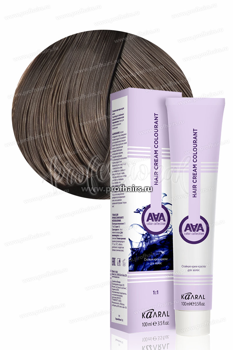 Kaaral AAA Стойкая краска для волос 5.0 Светлый каштан 100 мл.