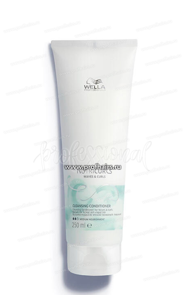 Wella NutriCurls Cleansing Conditioner Очищающий бальзам для вьющихся 250 мл.