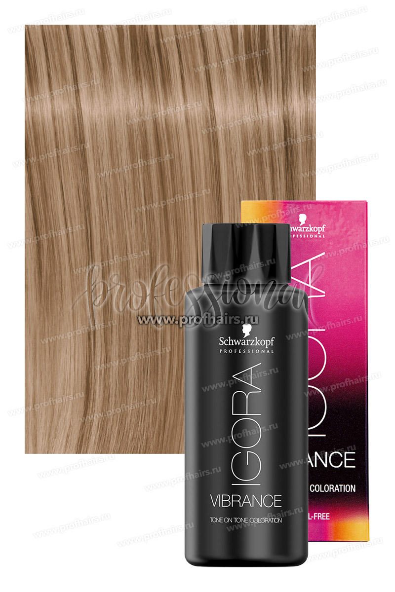 Schwarzkopf Igora Vibrance 9,5-49 Светлый блондин пастельный бежевый фиолетовый Безаммиачный краситель тон-в-тон 60 мл.