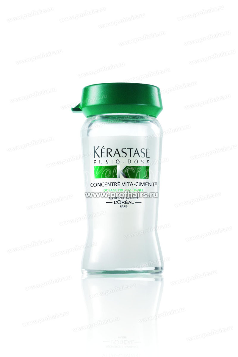 Kerastase Fusio-Dose Vita-Ciment Ампула для мгновенного восстановления поврежденных волос 12 мл.