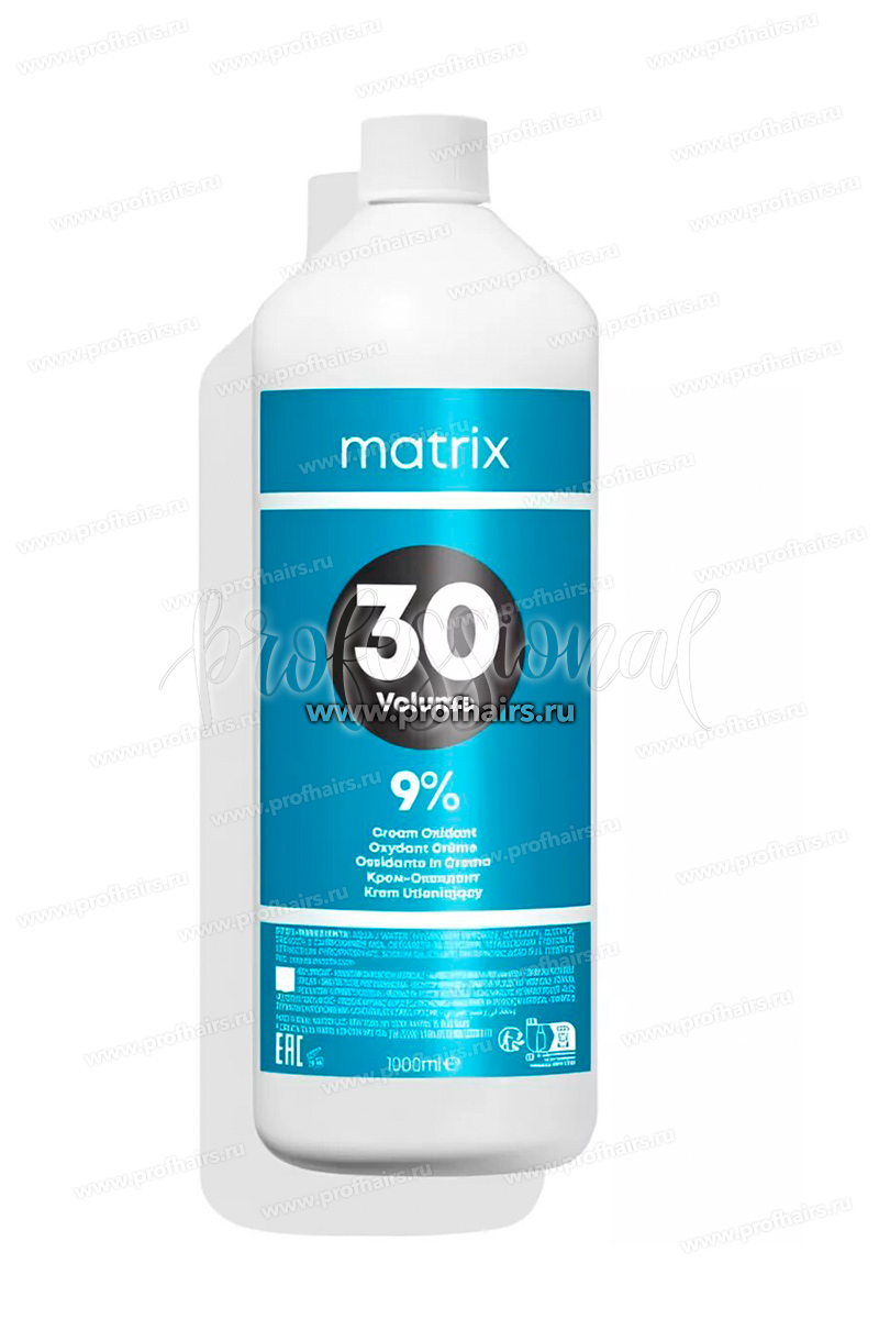 Крем-оксидант  Matrix Cremes Oxydants 9% 30 Vol. 1000 мл.