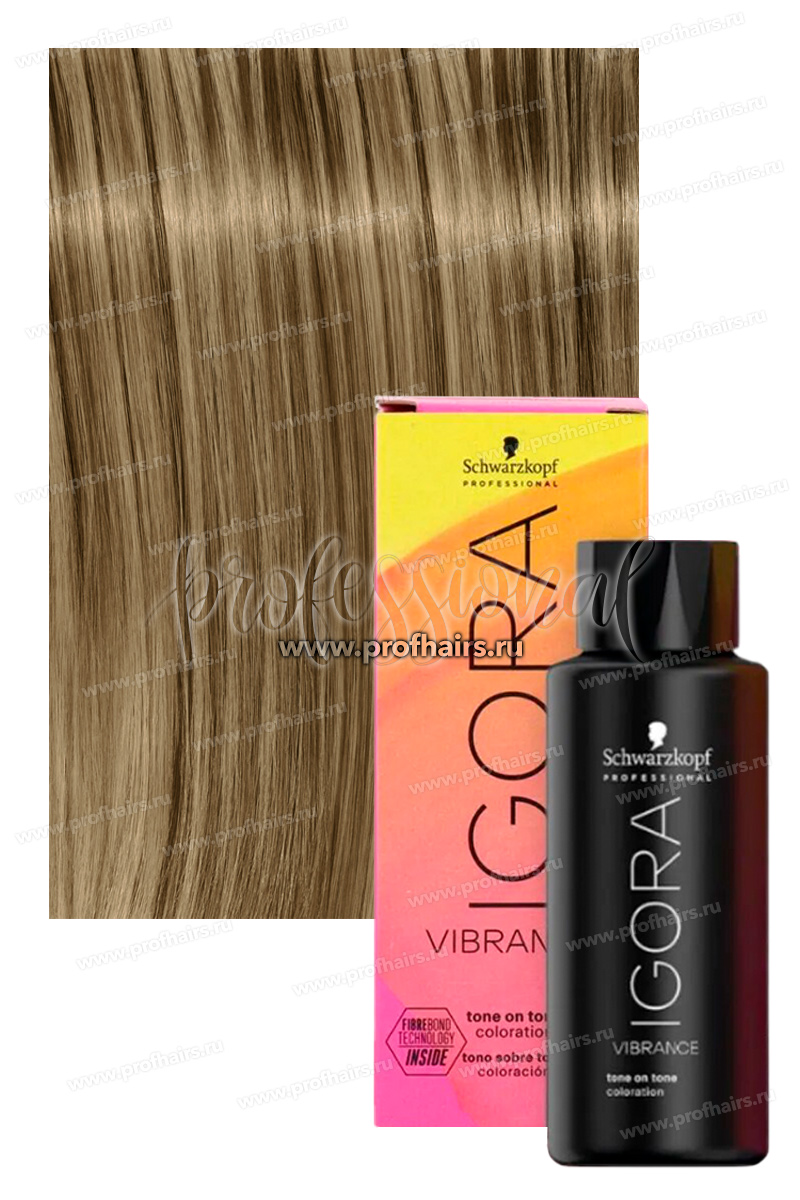 Schwarzkopf Igora Vibrance 8-00 Светлый русый натуральный экстра Безаммиачный краситель тон-в-тон 60 мл.