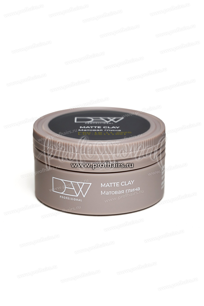 Dew Professional Matte Clay Матовая глина для укладки волос 80 г.