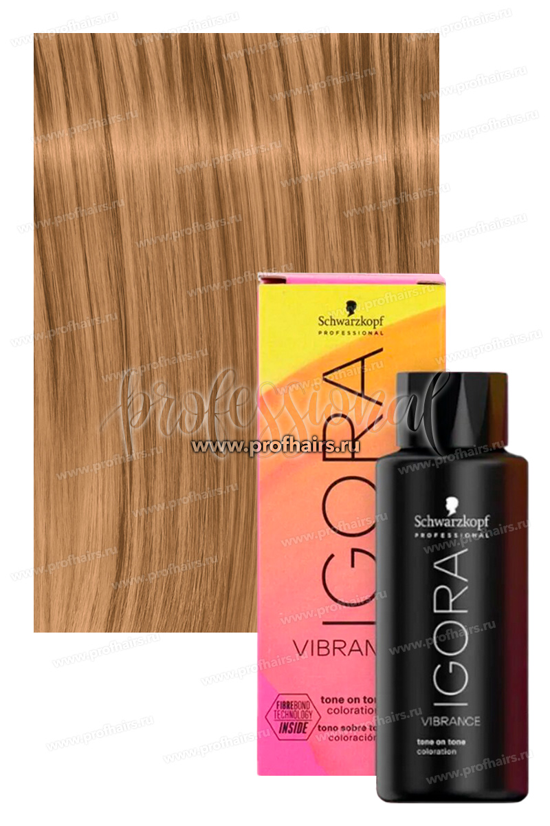 Schwarzkopf Igora Vibrance 9,5-47 Светлый блондин пастельный бежевый медный Безаммиачный краситель тон-в-тон 60 мл.