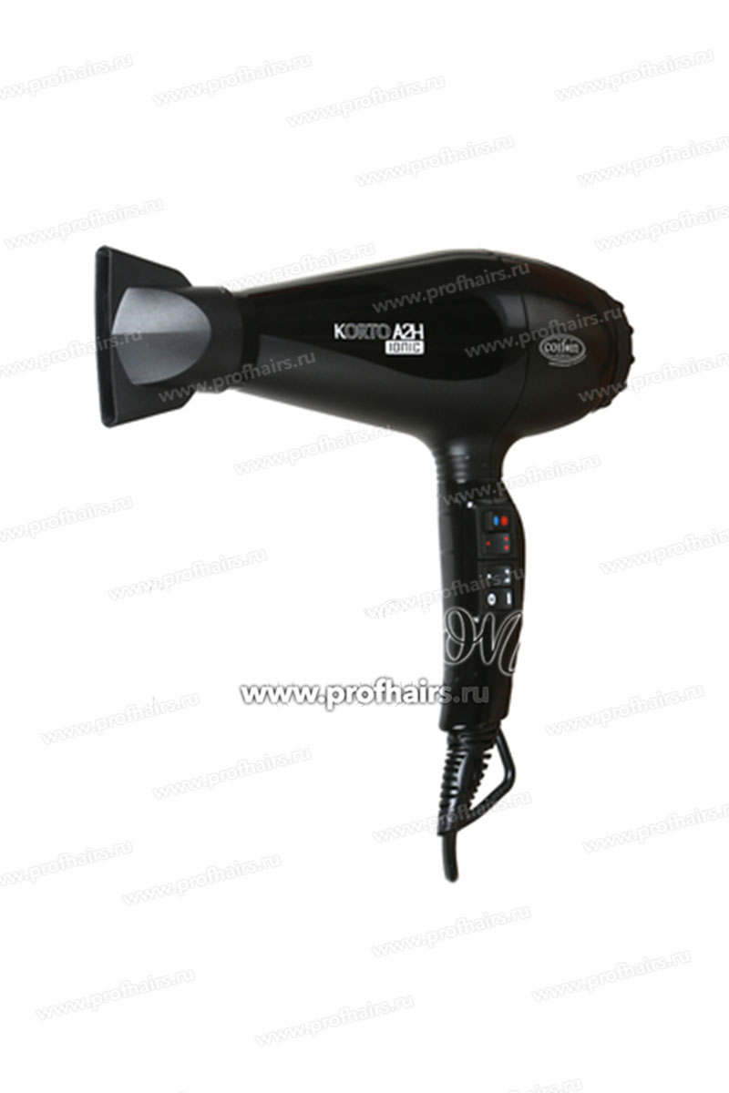 Coif*in Korto A2H Ionic Фен профессиональный (черный)