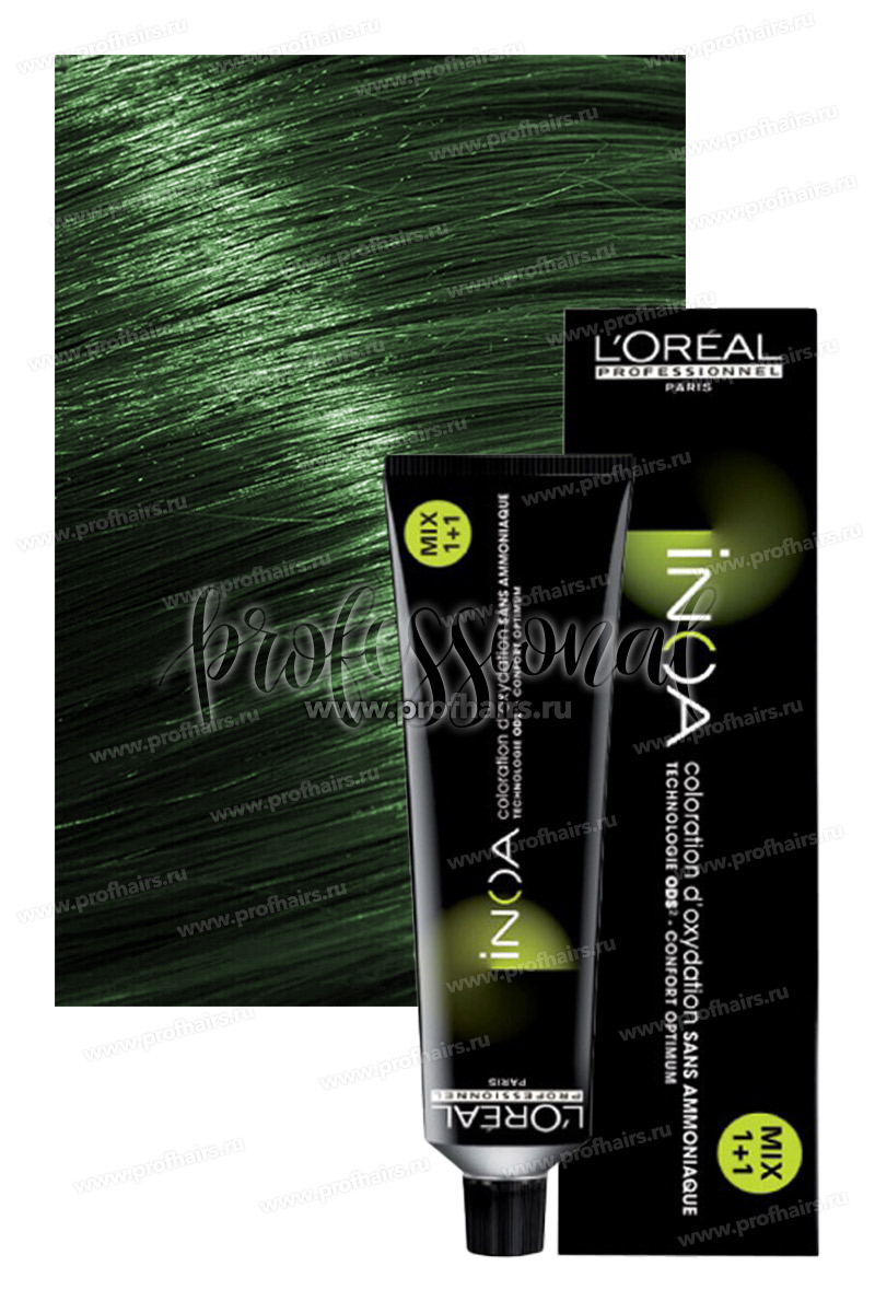 L'Oreal Inoa Mix Vert Корректор Зелёный 60 мл.