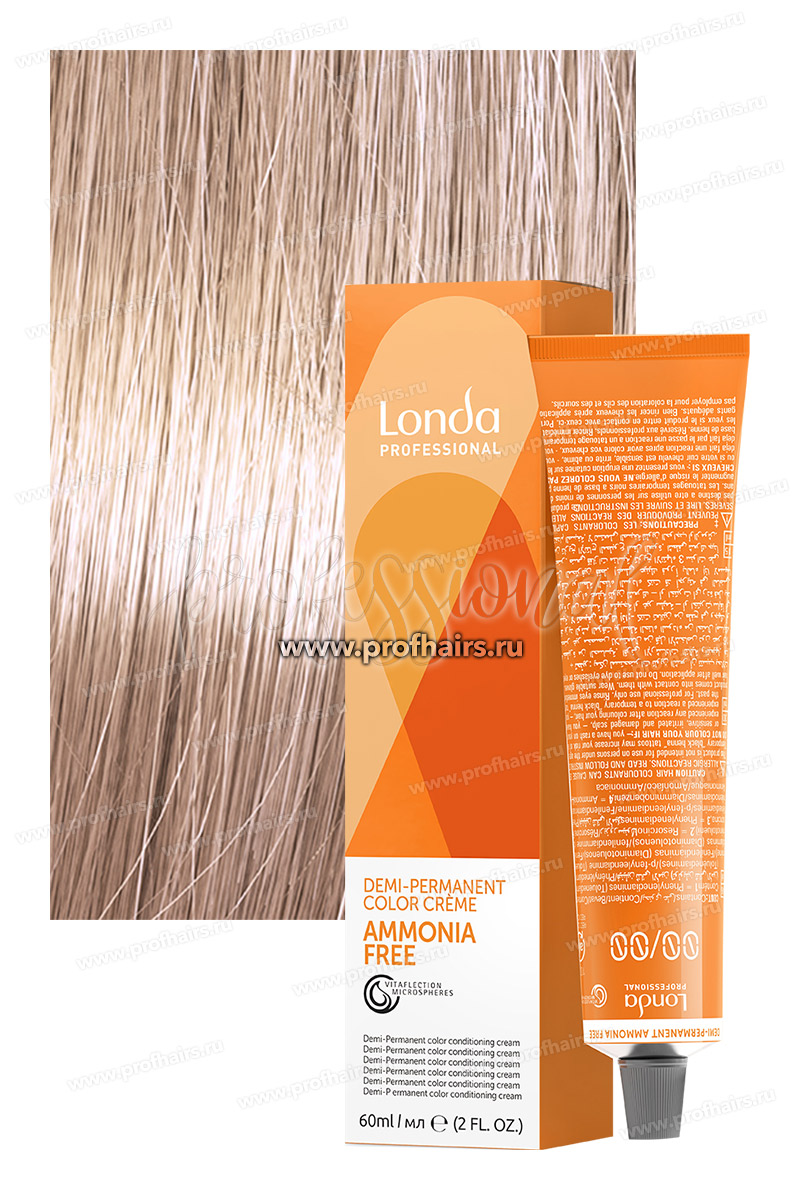 Londa Ammonia-Free 9/86 Стальной серый Интенсивное тонирование 60 мл.