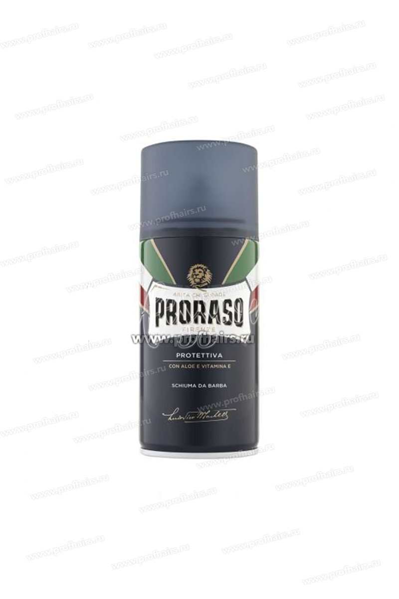 Proraso Blue Пена для бритья защитная с алоэ и витамином Е 300 мл.