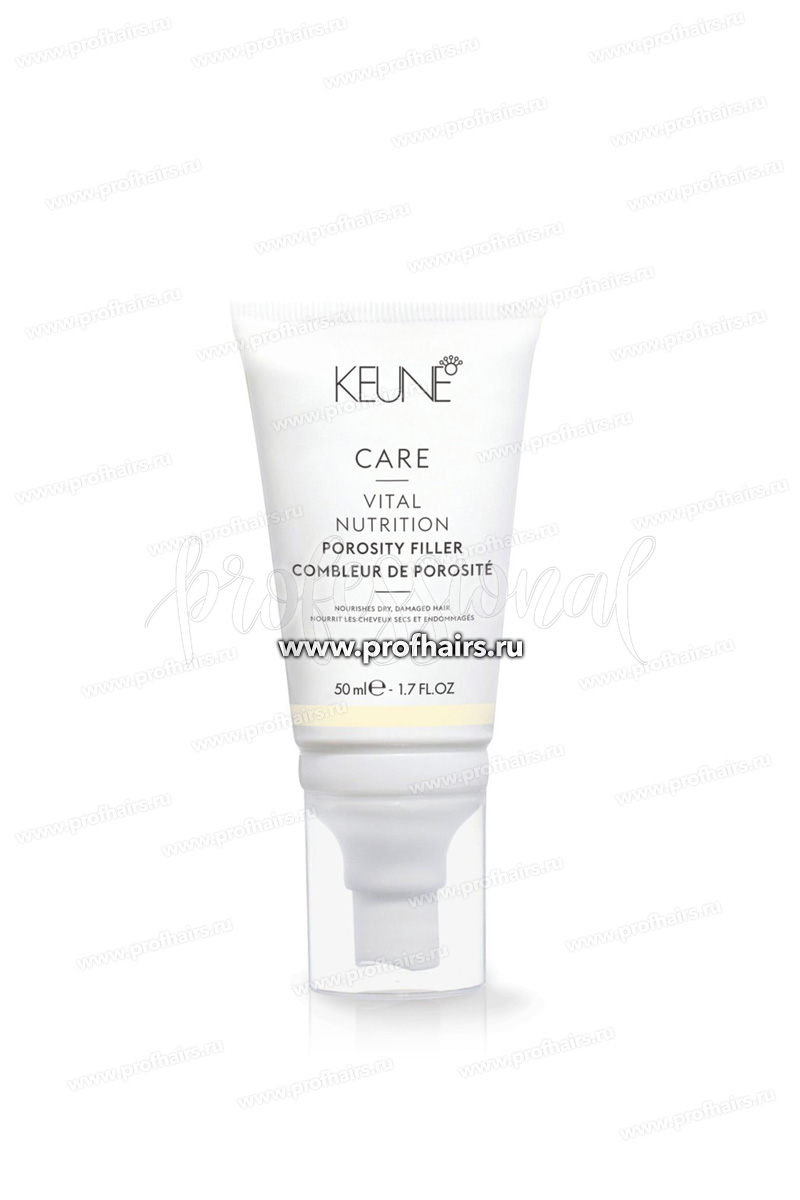 Keune Care Vital Nutrition Porosity Filler Крем наполнитель для уменьшения пористости для волос 140 мл.