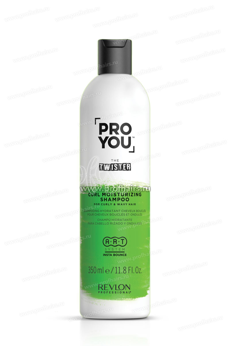 Revlon ProYou Twister Curl Moisturizing Shampoo Увлажняющий шампунь для волнистых и кудрявых волос 350 мл.