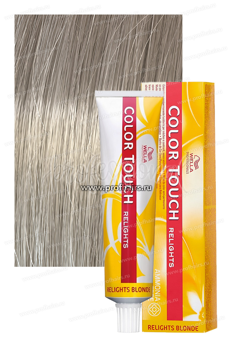 Wella Color Touch Relight Blonde  /18 Ледяной блонд оттеночная крем-краска 60 мл.