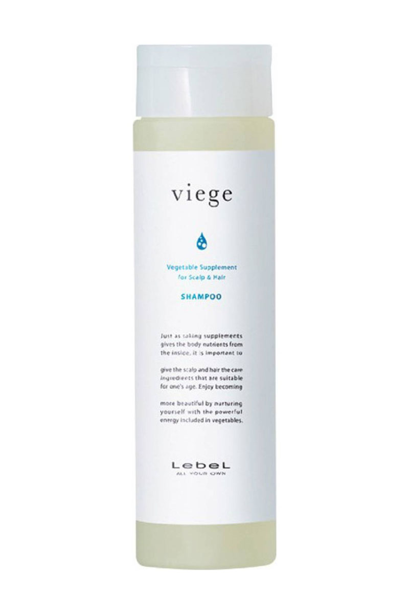 Lebel Viege Shampoo Шампунь восстанавливающий для волос и кожи головы 240 мл.