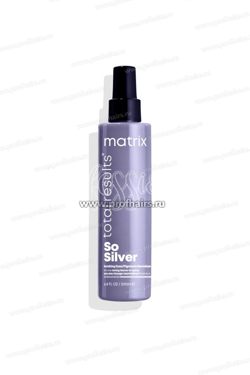 Matrix Total Results So Silver 10 в 1  Мультифункциональный тонирующий спрей 200 мл.