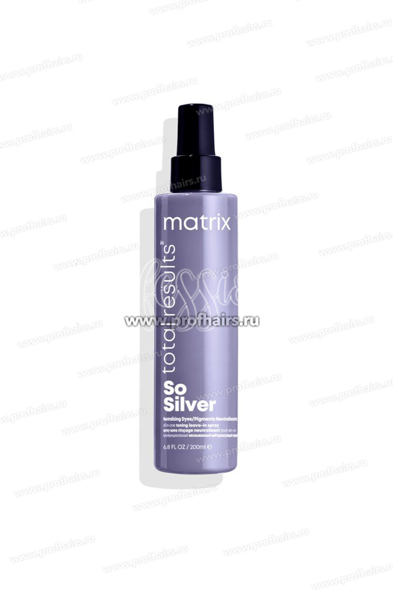 Matrix Total Results So Silver 10 в 1  Мультифункциональный тонирующий спрей 200 мл.