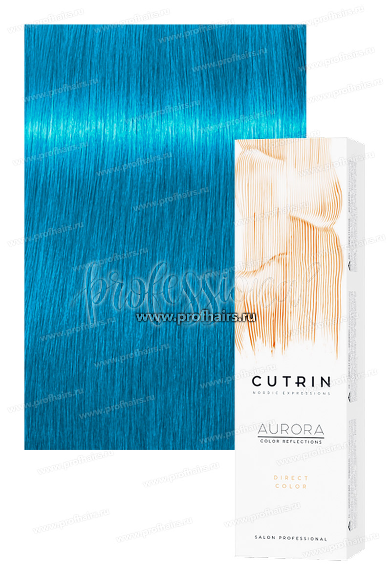 Cutrin Aurora Direct Color Aquamarine Прямой краситель Аквамарин 60 мл.