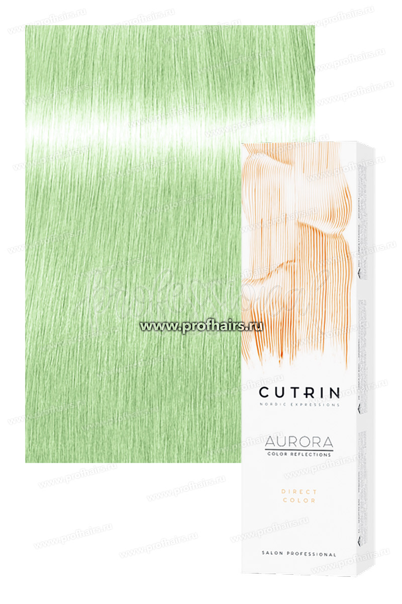 Cutrin Aurora Direct Color Mint Green Прямой краситель Мята 60 мл.