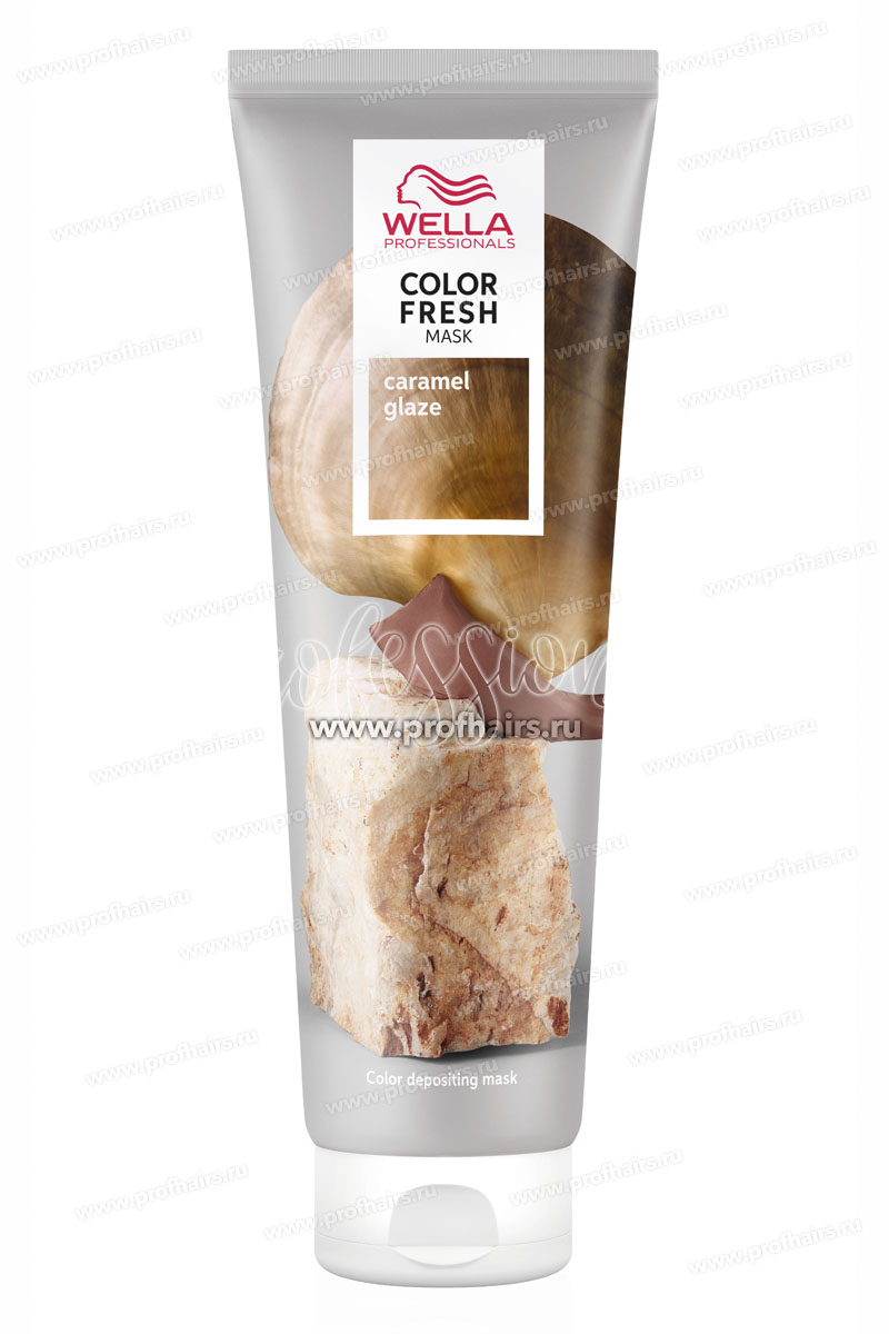 Wella Color Fresh Caramel Glaze Карамельная глазурь Оттеночная кремовая маска 150 мл.