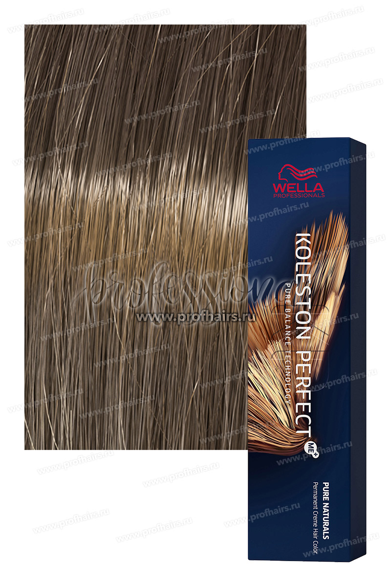 Wella Koleston Pure Natural 6/00 Темный блонд натуральный интенсивный 60 мл.