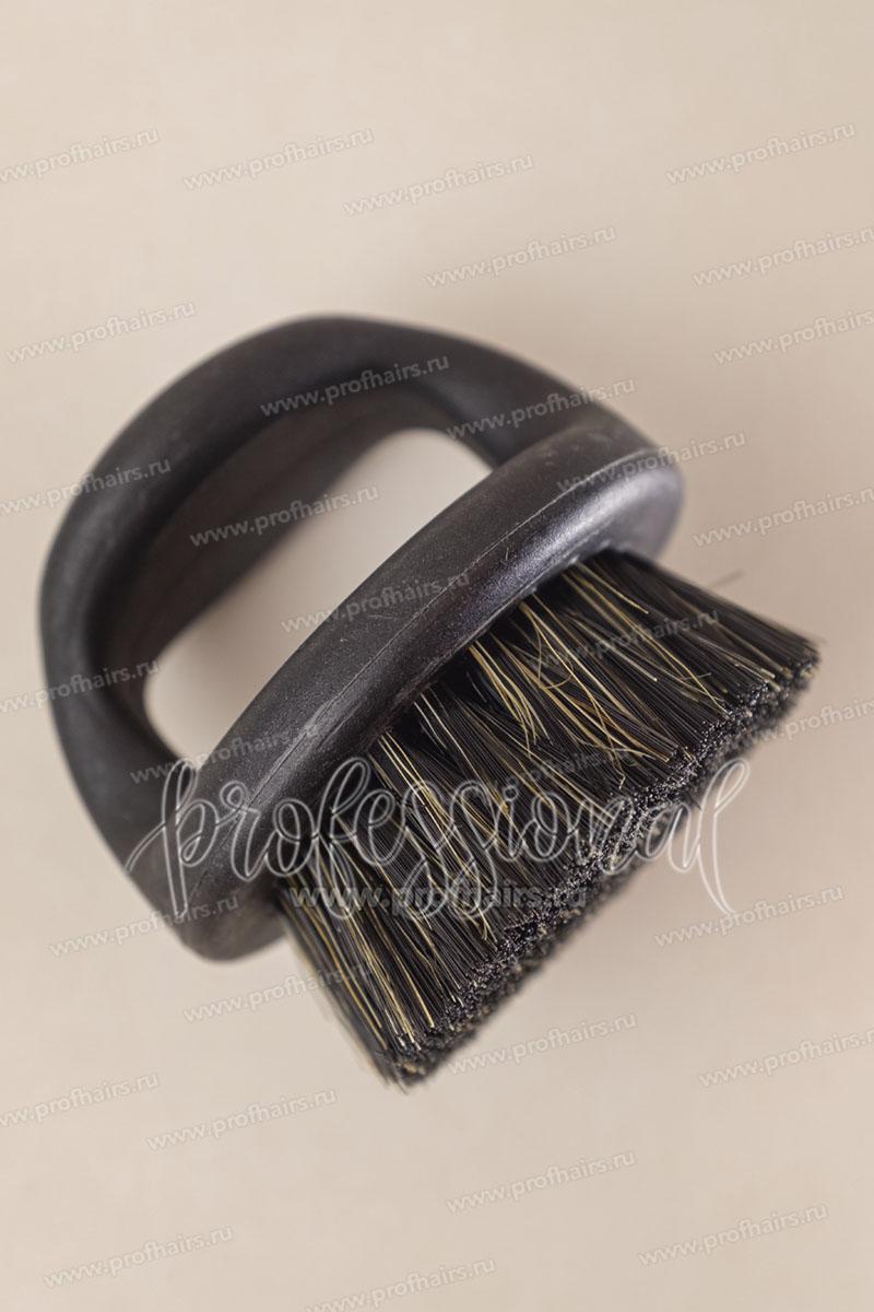 Freshman Щетка парикмахерская для фейда из натуральной щетины кабана ручной работы, щетка-сметка для сметывания волос FADE R