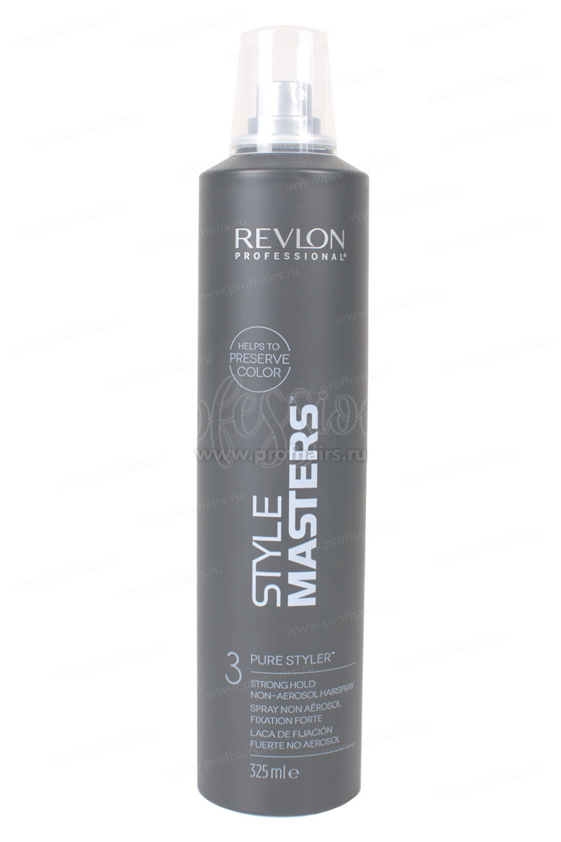 Revlon StyleMasters Pure Styler Жидкий неаэрозольный лак сильной фиксации 325 мл.