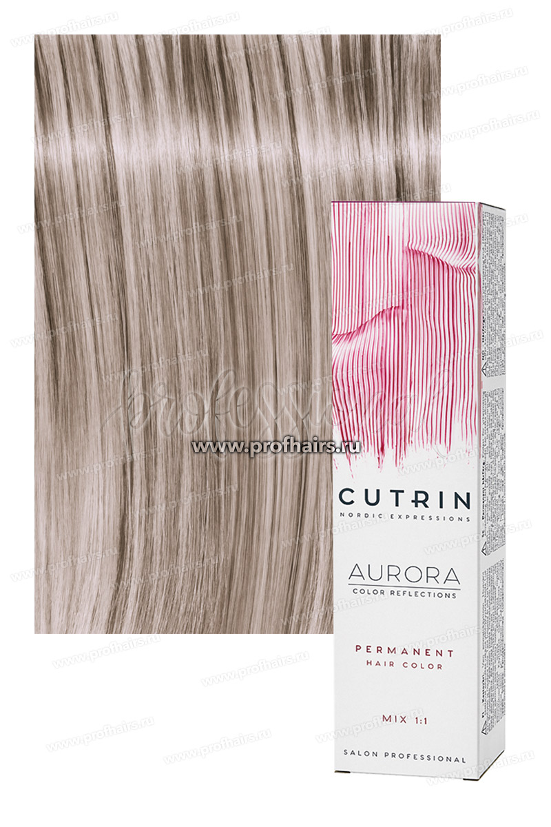 Cutrin Aurora 10.16 Перламутровый блондин Крем-краска для волос 60 мл.