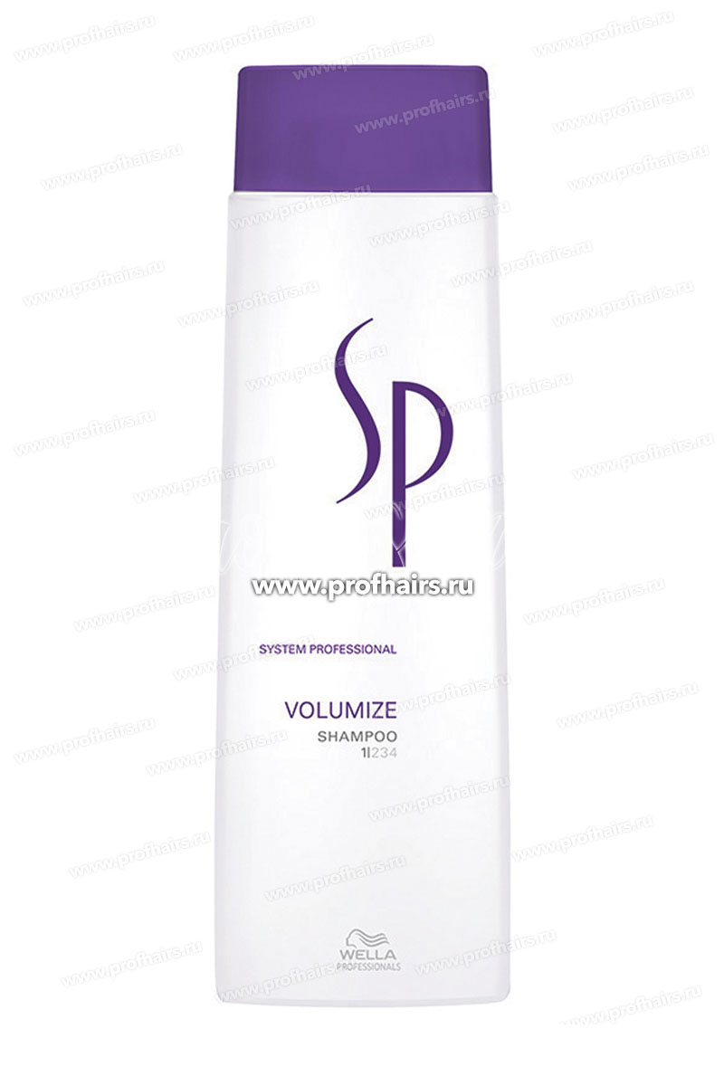 Wella System Professional Volumize Shampoo Шампунь объем для тонких волос 250 мл.