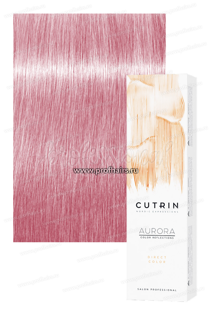 Cutrin Aurora Direct Color Raspberry Pink Прямой краситель Малина 60 мл.