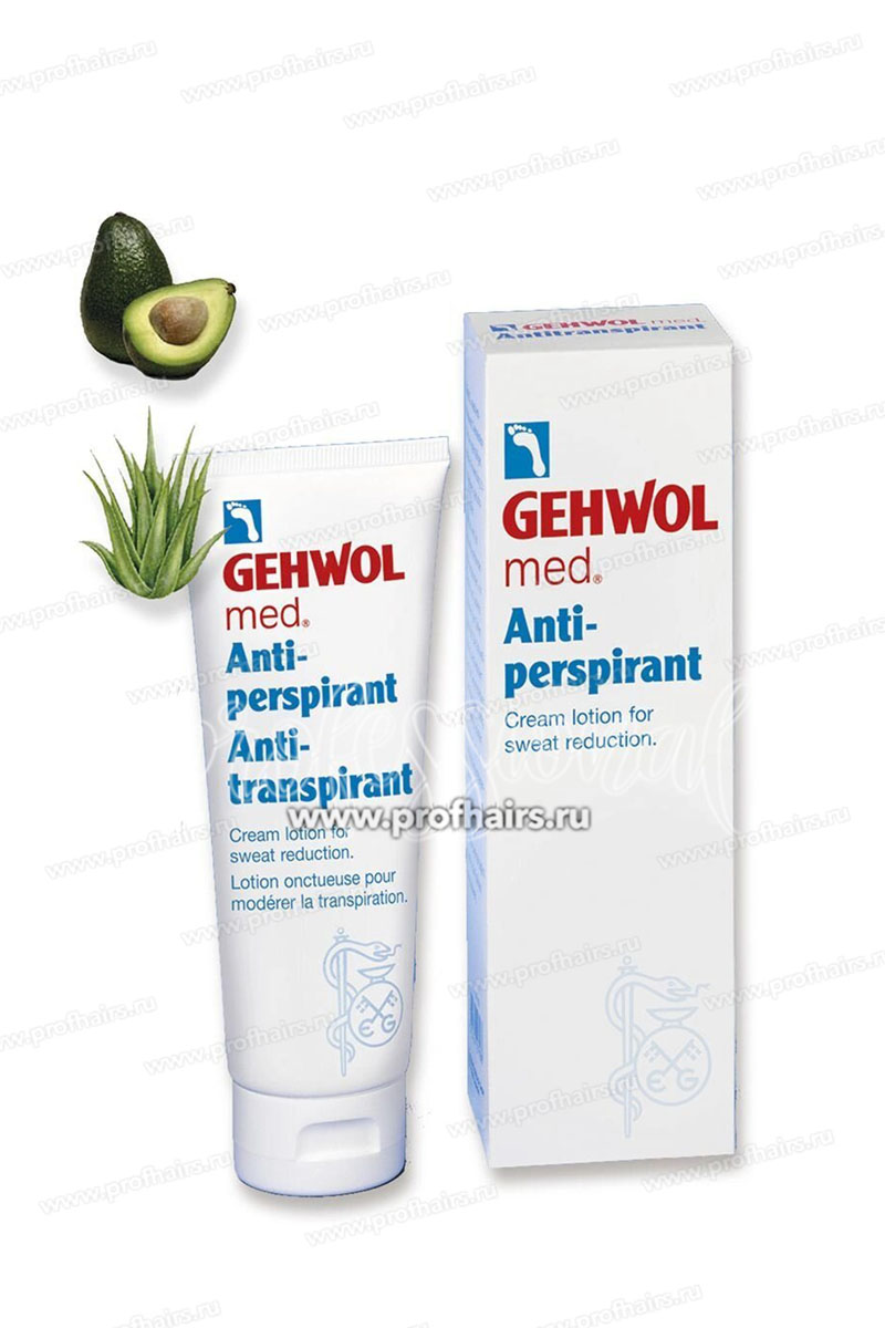 Gehwol med anti-perspirant Крем антиперспирант 125 мл.