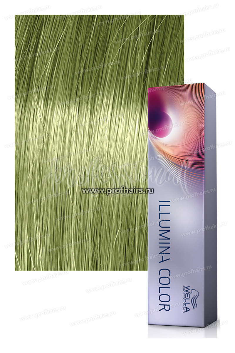Wella Illumina Color Opal Essence Chrome Olive Оливковый хром Стойкая краска для волос 60 мл.