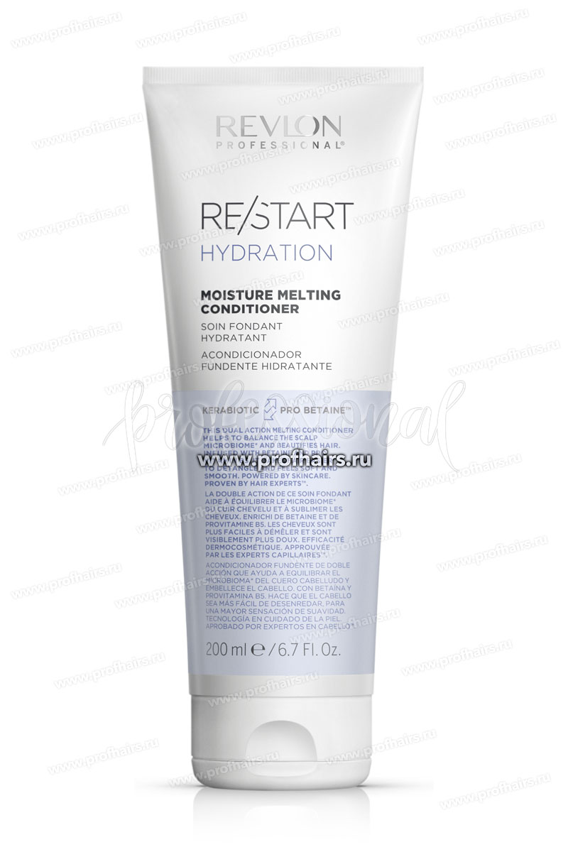 Revlon ReStart Hydration Moisture Melting Conditioner Увлажняющий кондиционер 200 мл.