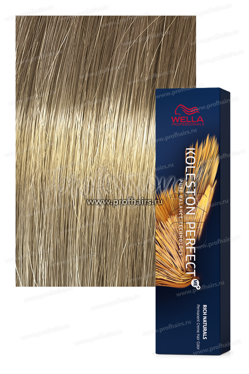 Wella Koleston Rich Natural 8/1 Светлый блонд пепельный Песчаная буря 60 мл.