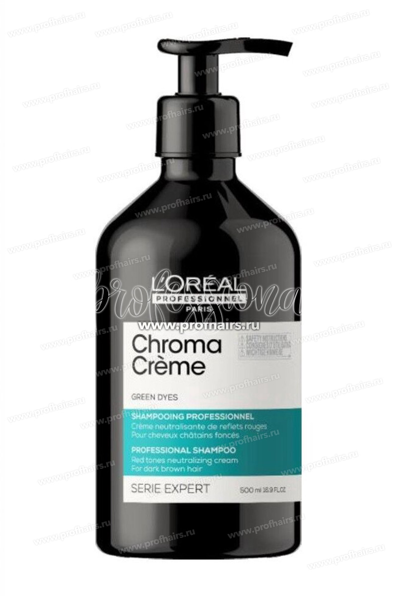 L'Oreal Chroma Creme Шампунь зеленый 500 мл.