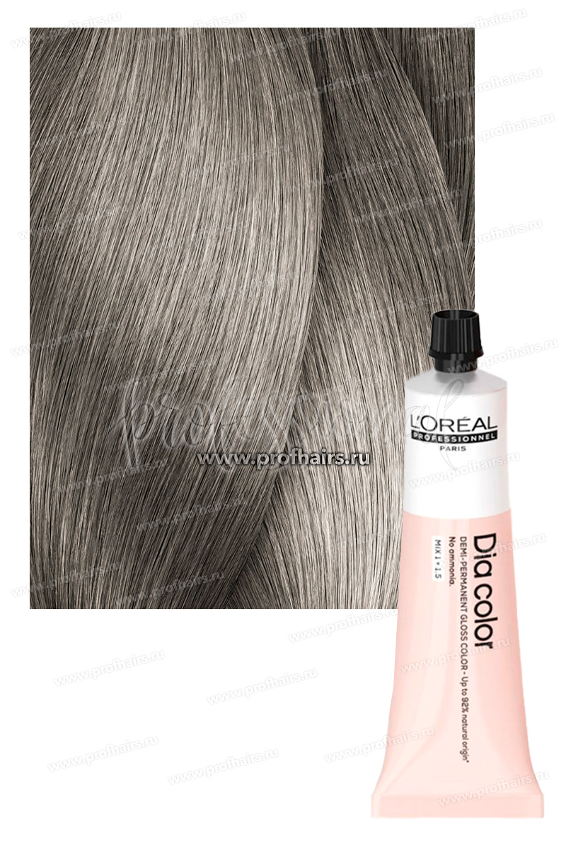 L'Oreal Dia Color Краситель-блеск демиперманентный 9.1 Очень светлый блондин пепельный 60 мл.