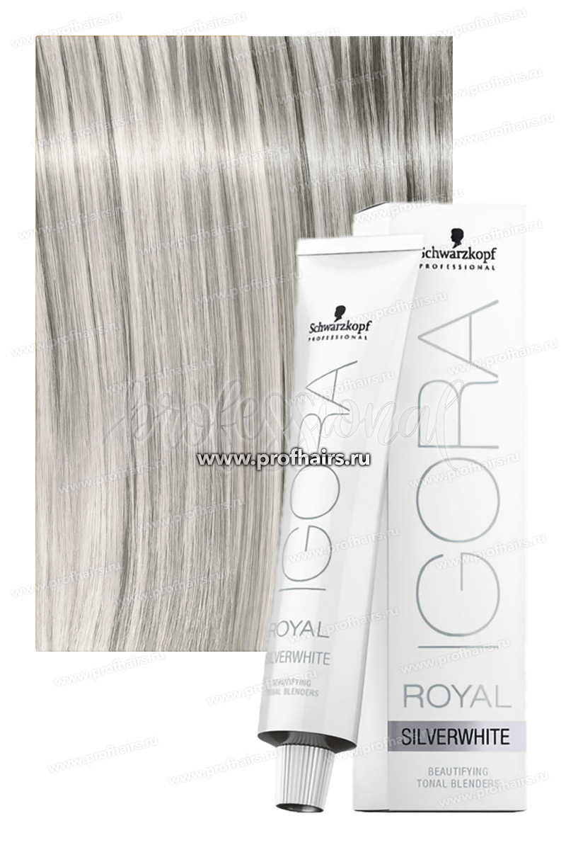 Schwarzkopf Igora Royal SilverWhite Dove Grey Тонирующий краситель для волос Сталь