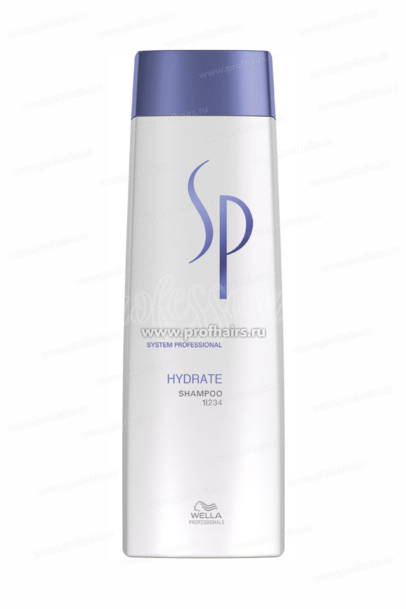 Wella SP Hydrate Shampoo Увлажняющий шампунь для нормальных и сухих волос 250 мл.