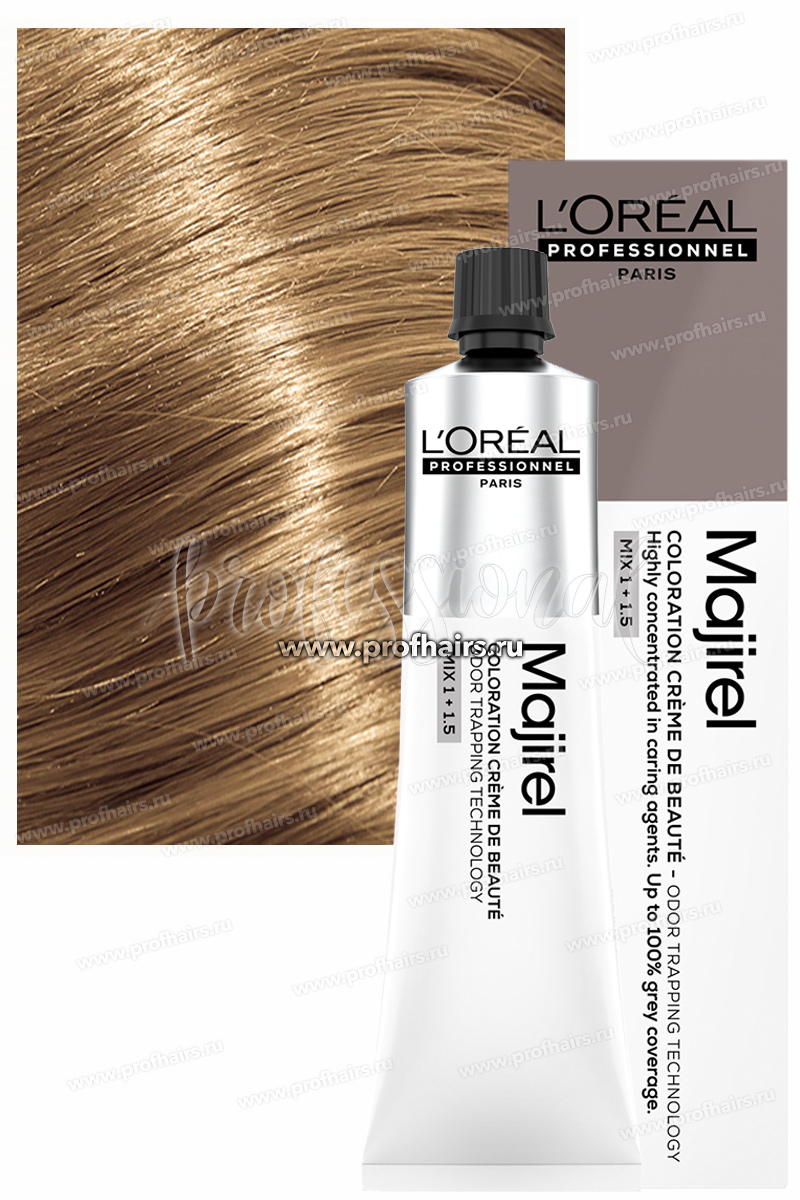 L'Oreal Majirel 9.13 Очень светлый блондин пепельно-золотистый 60 мл.